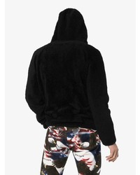 Мужской черный худи от Yves Salomon