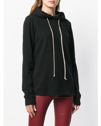 Женский черный худи от Rick Owens DRKSHDW