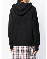 Женский черный худи от Laneus