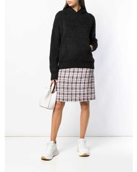 Женский черный худи от Laneus