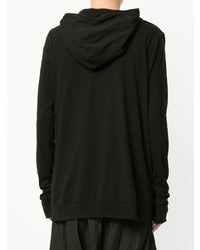 Мужской черный худи от Julius