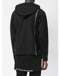 Мужской черный худи от Maison Mihara Yasuhiro