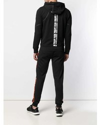 Мужской черный худи от Philipp Plein