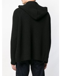 Мужской черный худи от Raf Simons