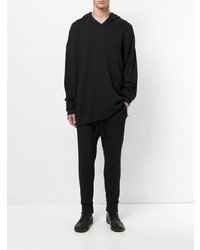 Мужской черный худи от Thom Krom