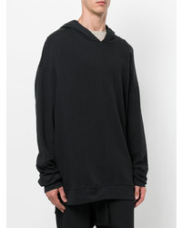 Мужской черный худи от Thom Krom