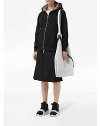 Женский черный худи от Burberry