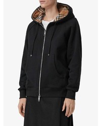 Женский черный худи от Burberry