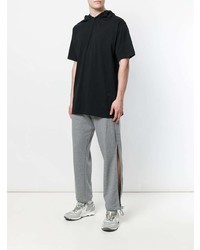 Мужской черный худи от Telfar