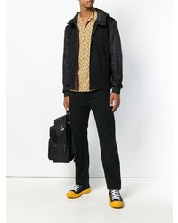 Мужской черный худи от Prada