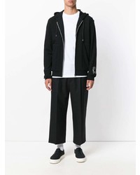 Мужской черный худи от McQ Alexander McQueen