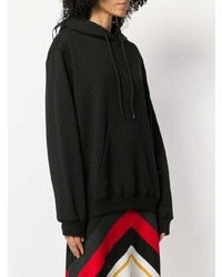 Женский черный худи от MSGM