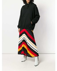 Женский черный худи от MSGM