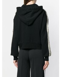 Женский черный худи от Palm Angels