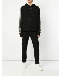 Мужской черный худи от Off Duty