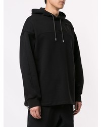 Мужской черный худи от Wooyoungmi