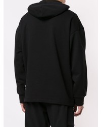 Мужской черный худи от Wooyoungmi