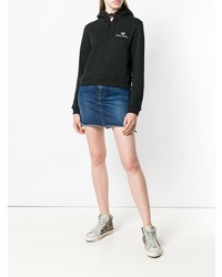 Женский черный худи от Chiara Ferragni