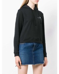 Женский черный худи от Chiara Ferragni