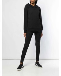 Женский черный худи от Plein Sport