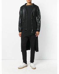 Мужской черный худи от Unconditional