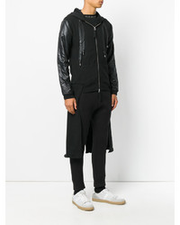 Мужской черный худи от Unconditional