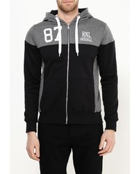 Мужской черный худи от Hopenlife