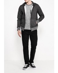 Мужской черный худи от Hopenlife