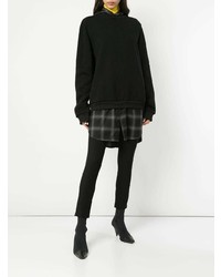 Женский черный худи от Strateas Carlucci