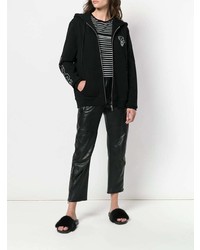 Женский черный худи от Karl Lagerfeld