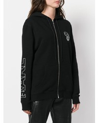 Женский черный худи от Karl Lagerfeld