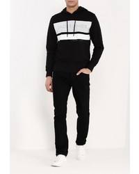 Мужской черный худи от Jack &amp; Jones