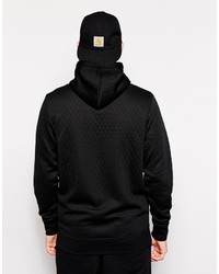 Мужской черный худи от Jack and Jones