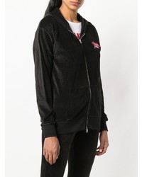 Женский черный худи от Quantum Courage