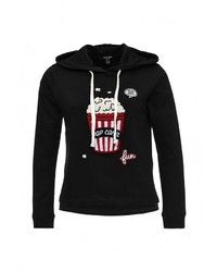 Женский черный худи от Jennyfer