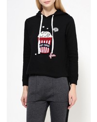 Женский черный худи от Jennyfer