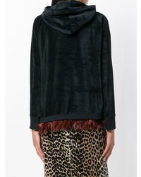 Женский черный худи от Maison Père