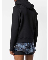 Мужской черный худи от Satisfy