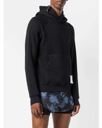 Мужской черный худи от Satisfy