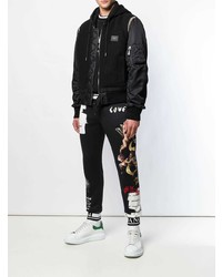 Мужской черный худи от Dolce & Gabbana