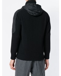 Мужской черный худи от Paul & Shark