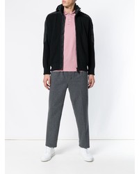 Мужской черный худи от Paul & Shark