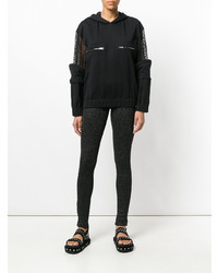 Женский черный худи от Almaz