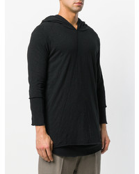 Мужской черный худи от Thom Krom