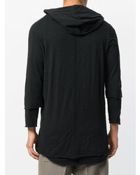Мужской черный худи от Thom Krom