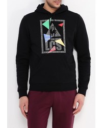 Мужской черный худи от Le Coq Sportif