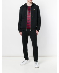 Мужской черный худи от Love Moschino