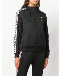 Женский черный худи от Fila