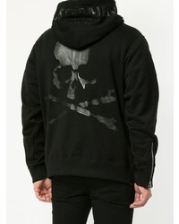 Мужской черный худи от Mastermind World