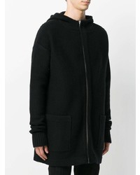 Мужской черный худи от Forcerepublik